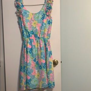 Lilly Pulitzer Spring Floral dress. S
